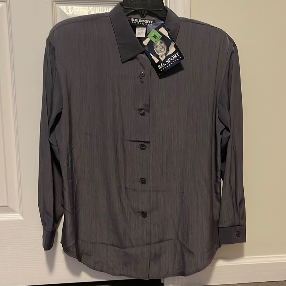Susan Graver Sport Collection Women’s Médium Color Gray.